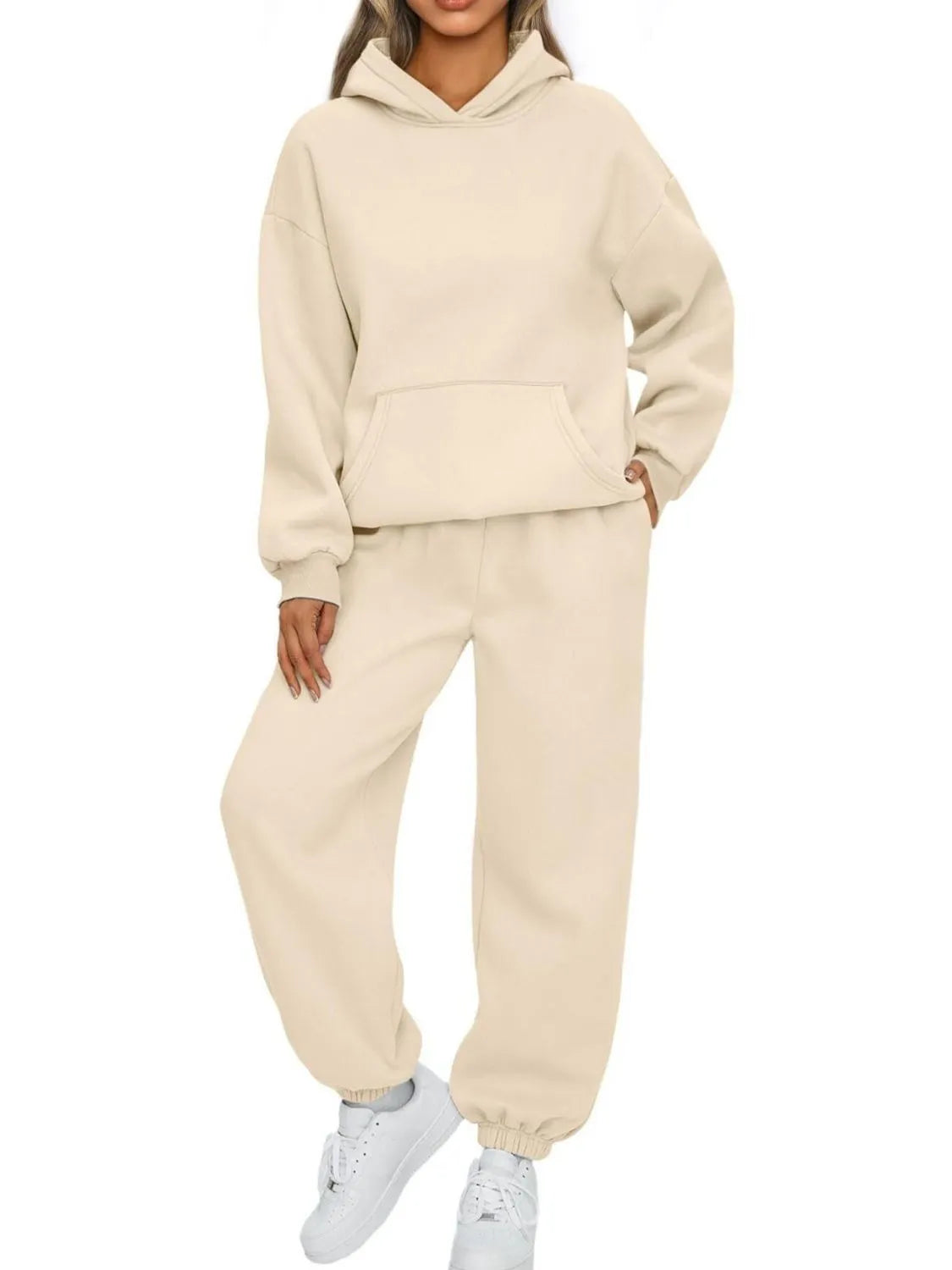 Hazel Blues® | Kangaroo Pocket Hoodie and Joggers Set