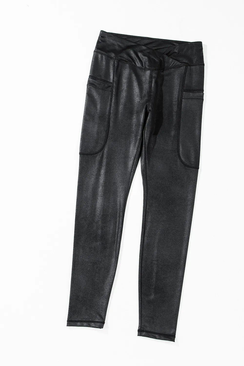Hazel Blues® | Pocketed V-Cut Waist Leggings