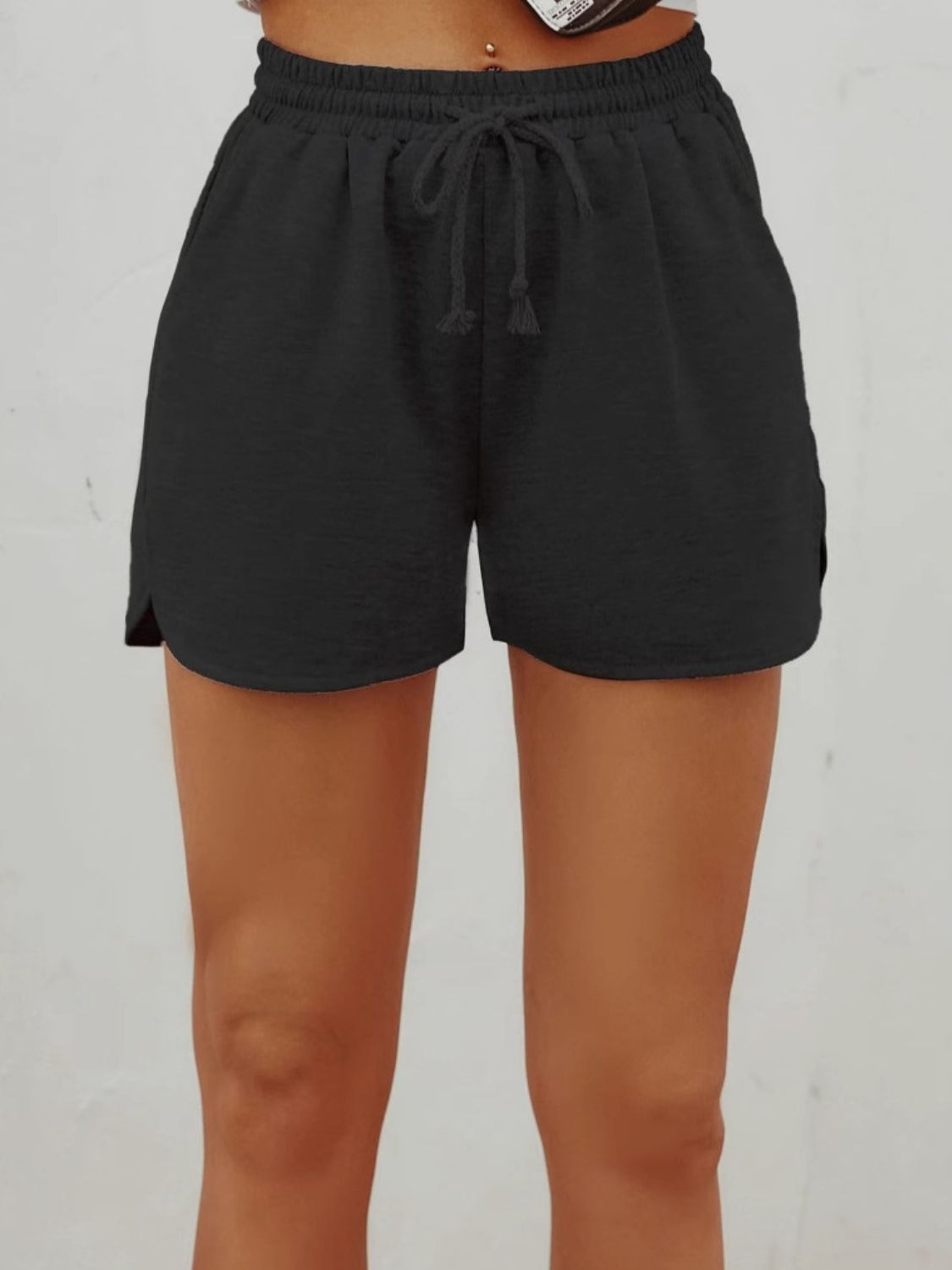 Hazel Blues® | Drawstring Shorts with Pockets