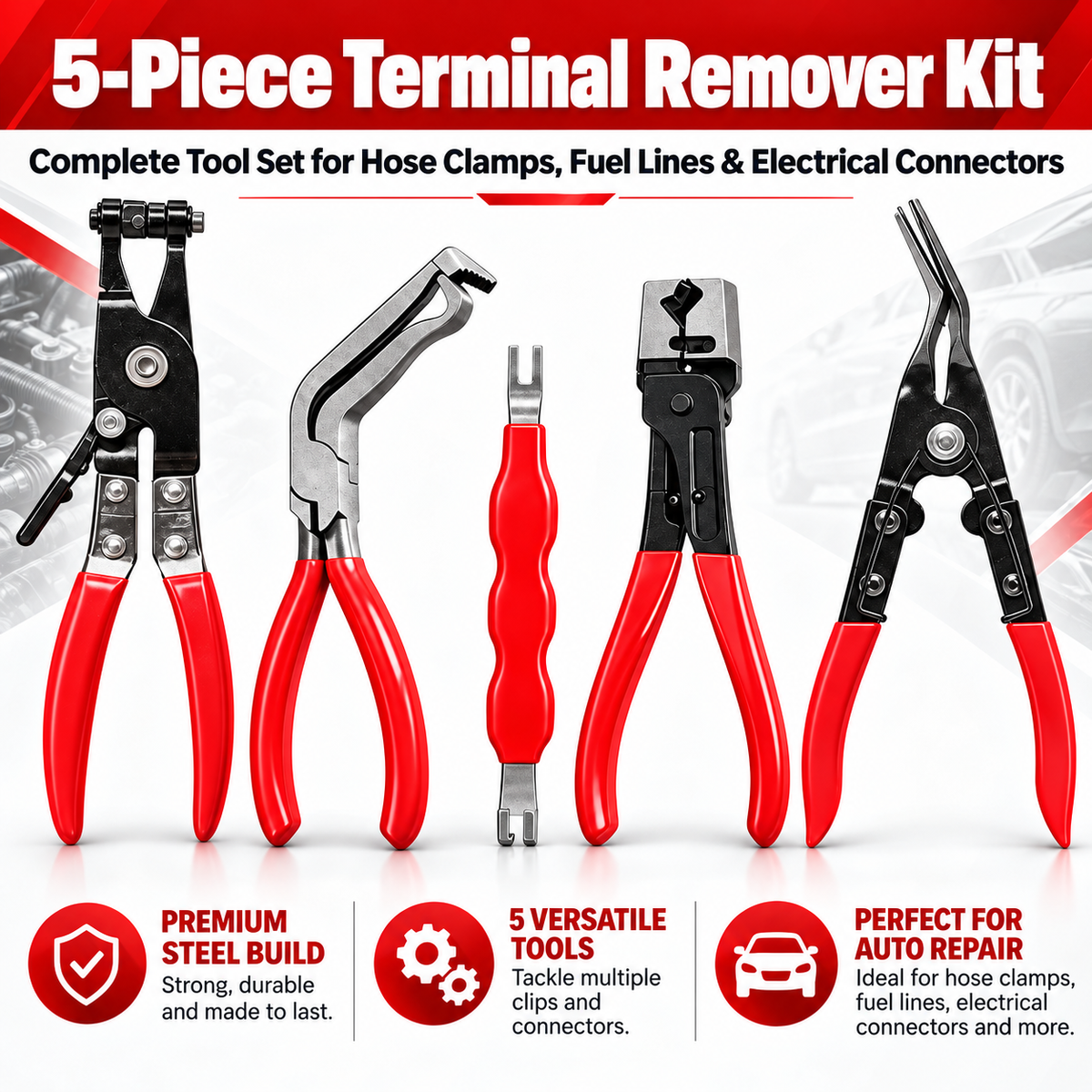 5-Piece Terminal Remover Kit