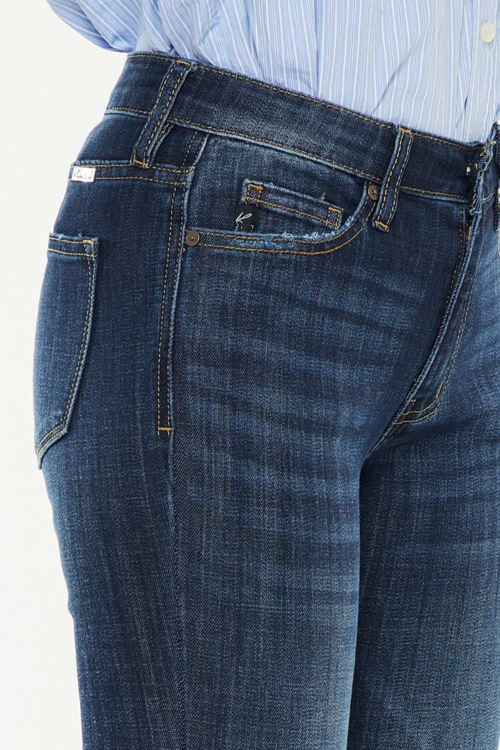 Hazel Blues® | Kancan Mid Rise Flare Jeans