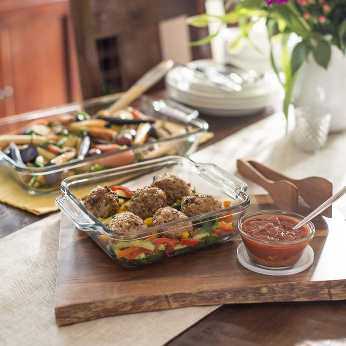 Anchor Hocking Oven Basics Glass Baking Dishes, Mixed, 15-piece