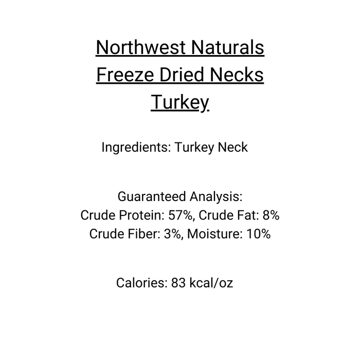 Northwest Naturals - Freeze Dried Necks for Pets