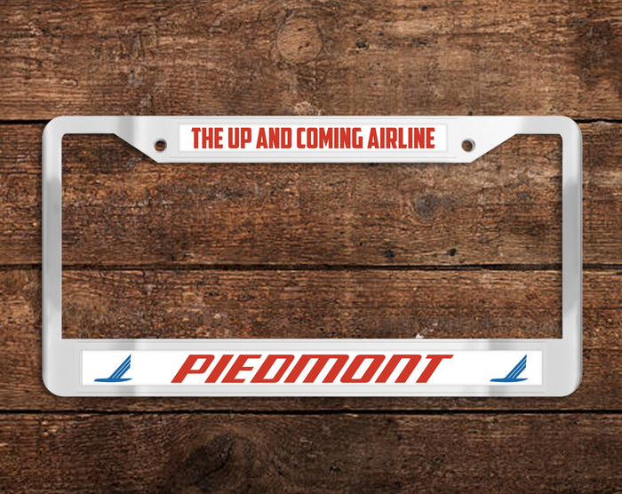 Piedmont Airlines - The Up & Coming Airlines (PA) Chrome License Plate Frame