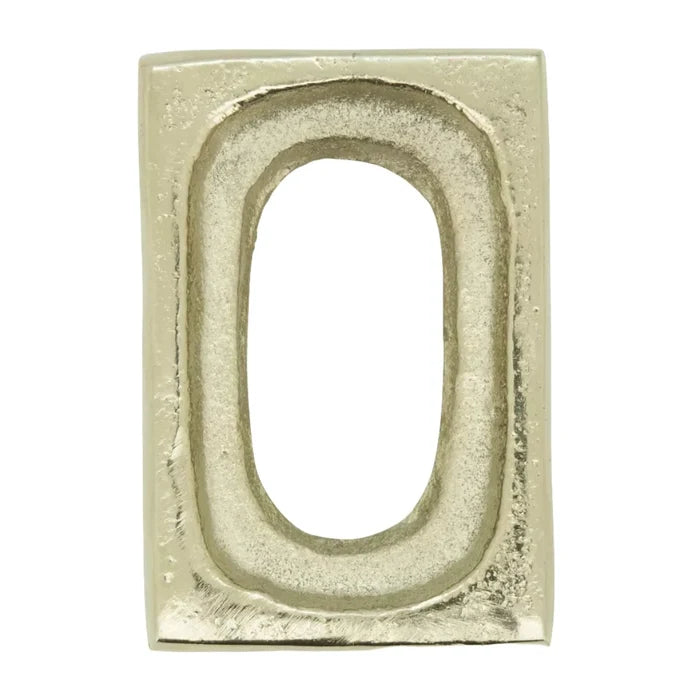 RECTANGULAR NAPKIN RING IN SILVER