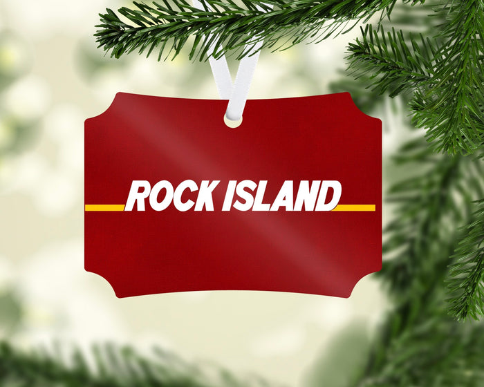 Rock Island RR Ornament