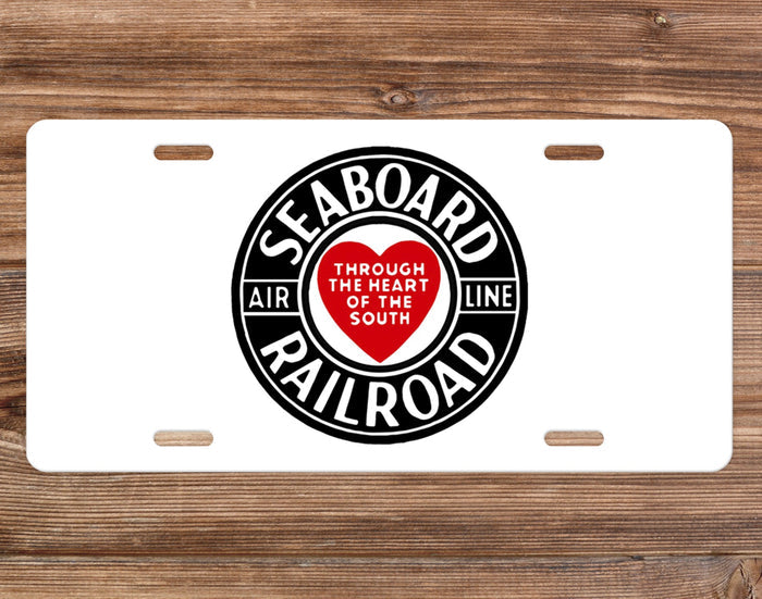 Seaboard Air Lines RR (SAL) License Plate
