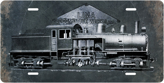 Shay Locomotive License Plate