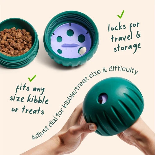 WOOF Walkabout Slow Feeder & Treat Dispenser Dog Toy