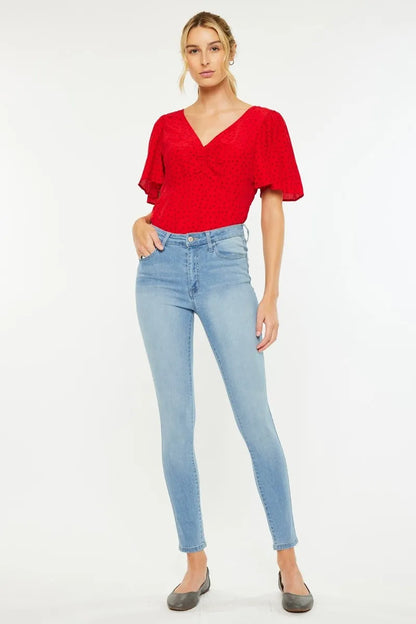Hazel Blues® |  Kancan High Rise Super Skinny Jeans