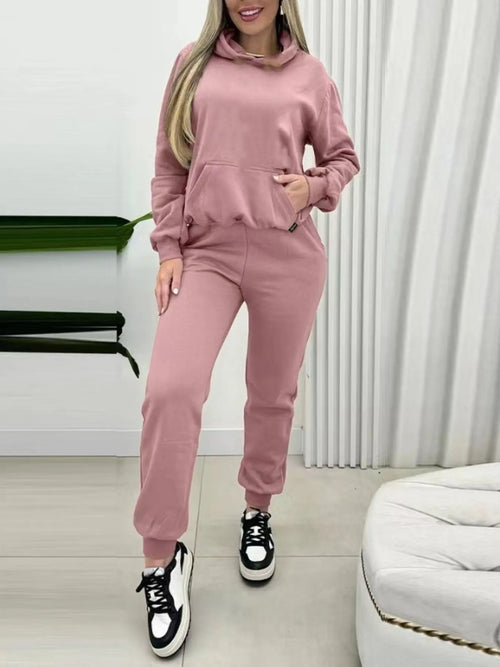Hazel Blues® |  Long Sleeve Hoodie and Joggers Set