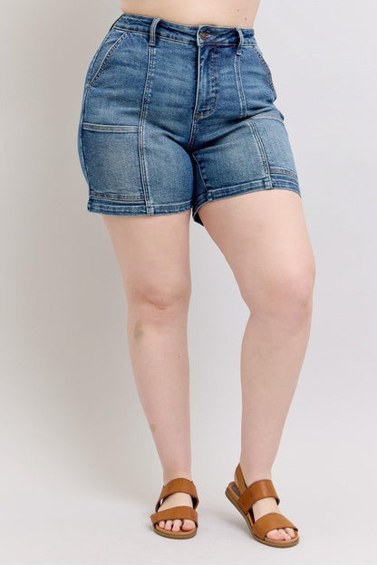 Hazel Blues® | Judy Blue High Rise Denim Shorts