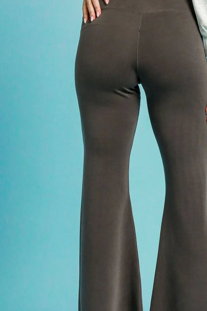 Hazel Blues® |  Umgee High-Waisted Flare Leggings