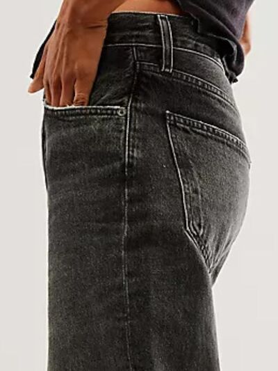 Hazel Blues® |  Cuffed Jeans with Pockets