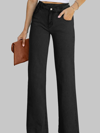 Hazel Blues® |  Wide Leg Jeans