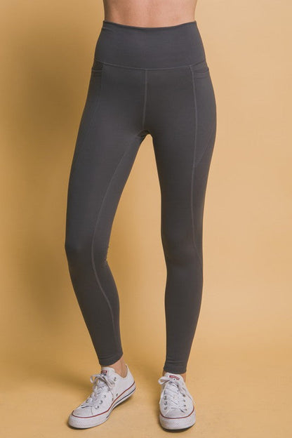 Hazel Blues® |  Love Tree High Waist Leggings with Side Pockets