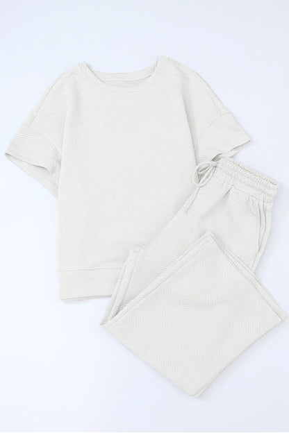 Hazel Blues® |  Short Sleeve Top and Pants Set