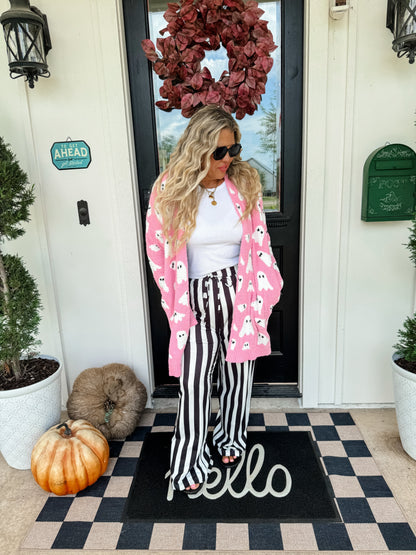Hazel Blues® |  VERTICAL VIBES STRIPE PANTS