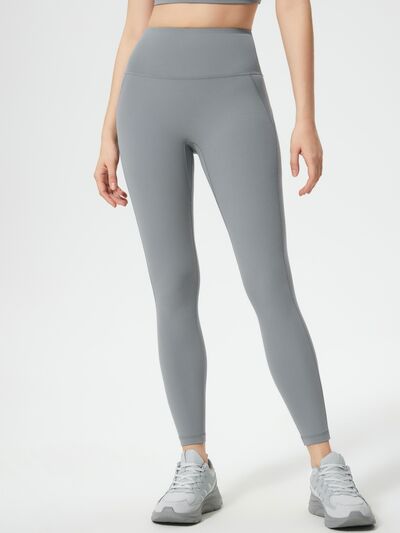 Hazel Blues® |  Millennia Wide Waistband Active Leggings