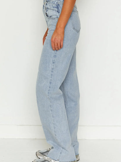 Hazel Blues® |  Wide Leg Jeans