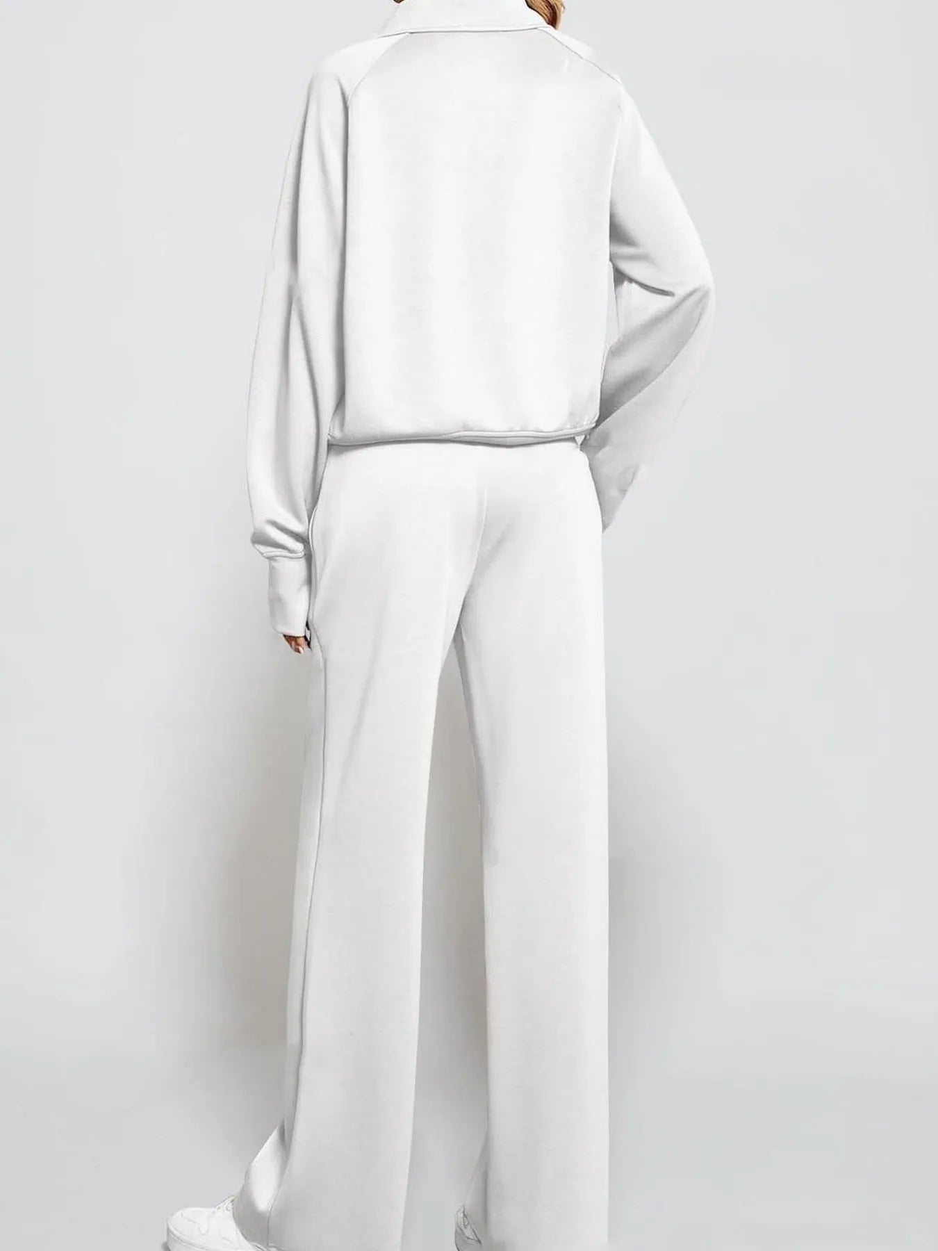 Hazel Blues® |  Half Zip Long Sleeve Top and Pants Set