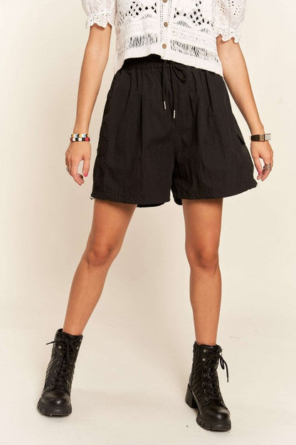 Hazel Blues® |  ADORA Drawstring Shorts with Pockets
