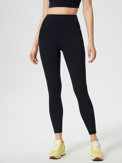 Hazel Blues® |  Millennia Wide Waistband Active Leggings