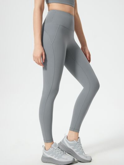 Hazel Blues® |  Millennia Wide Waistband Active Leggings
