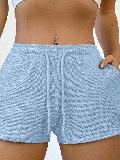 Hazel Blues® |  Drawstring Shorts with Pockets