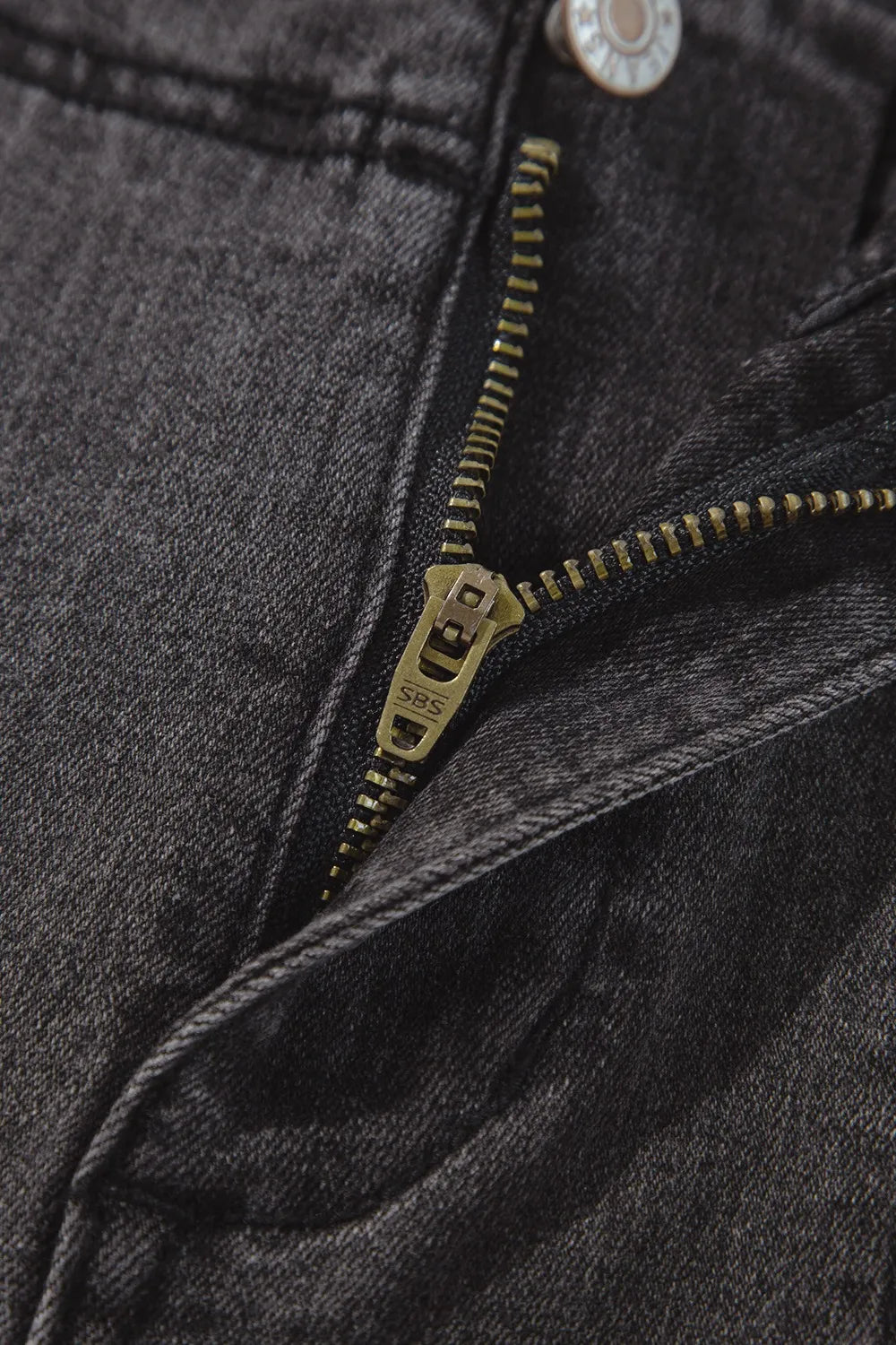 Hazel Blues® |  High-Waisted Wide-Leg Vintage Wash Jeans