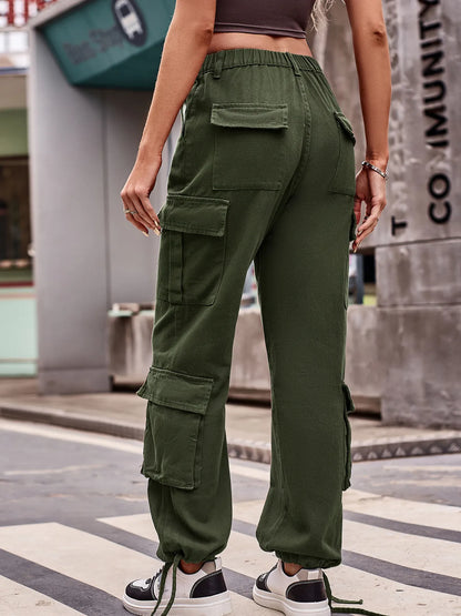 Hazel Blues® |  Casual Wide Leg Cargo Jeans