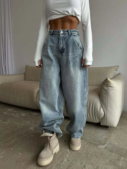 Hazel Blues® |  Wide Leg Jeans