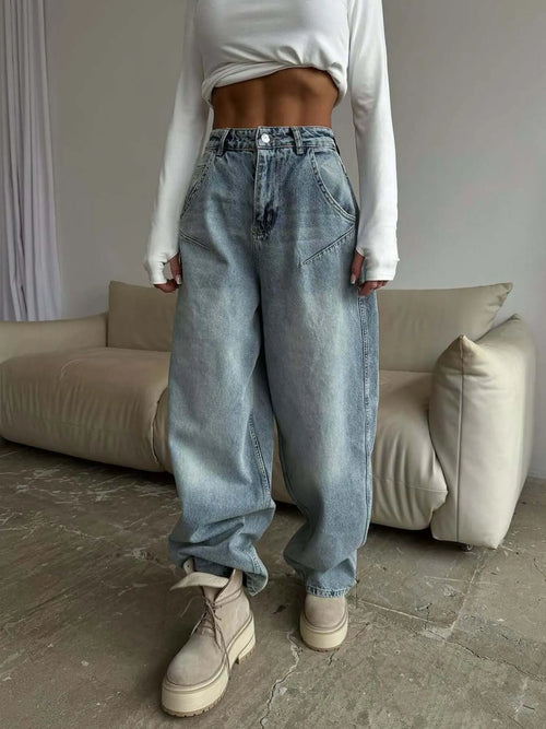 Hazel Blues® |  Wide Leg Jeans