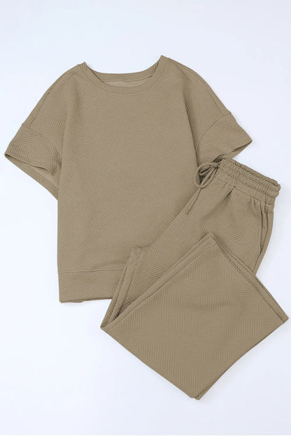 Hazel Blues® |  Short Sleeve Top and Pants Set