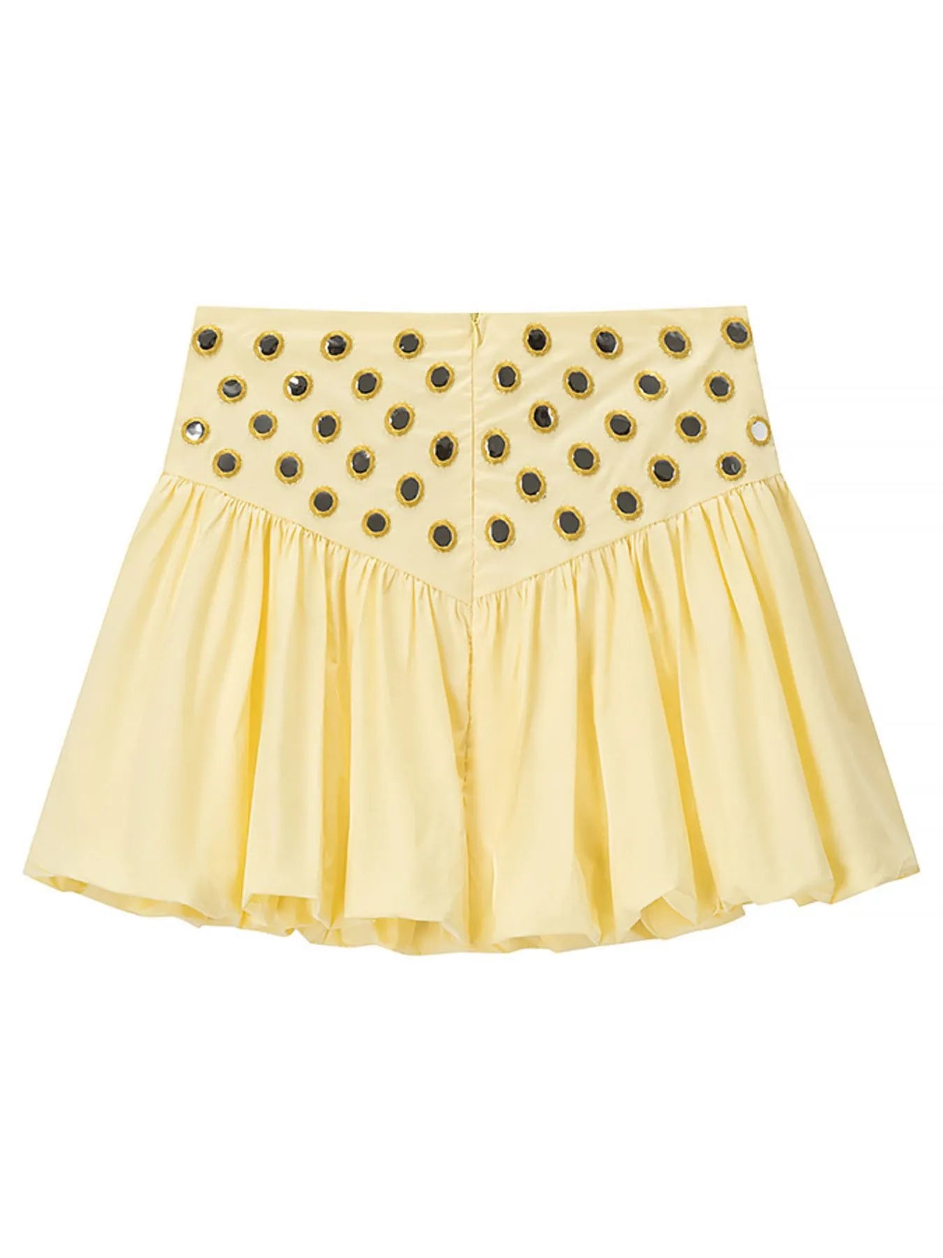 Hazel Blues® |  Eyelet Cami and Bubble Skirt Set
