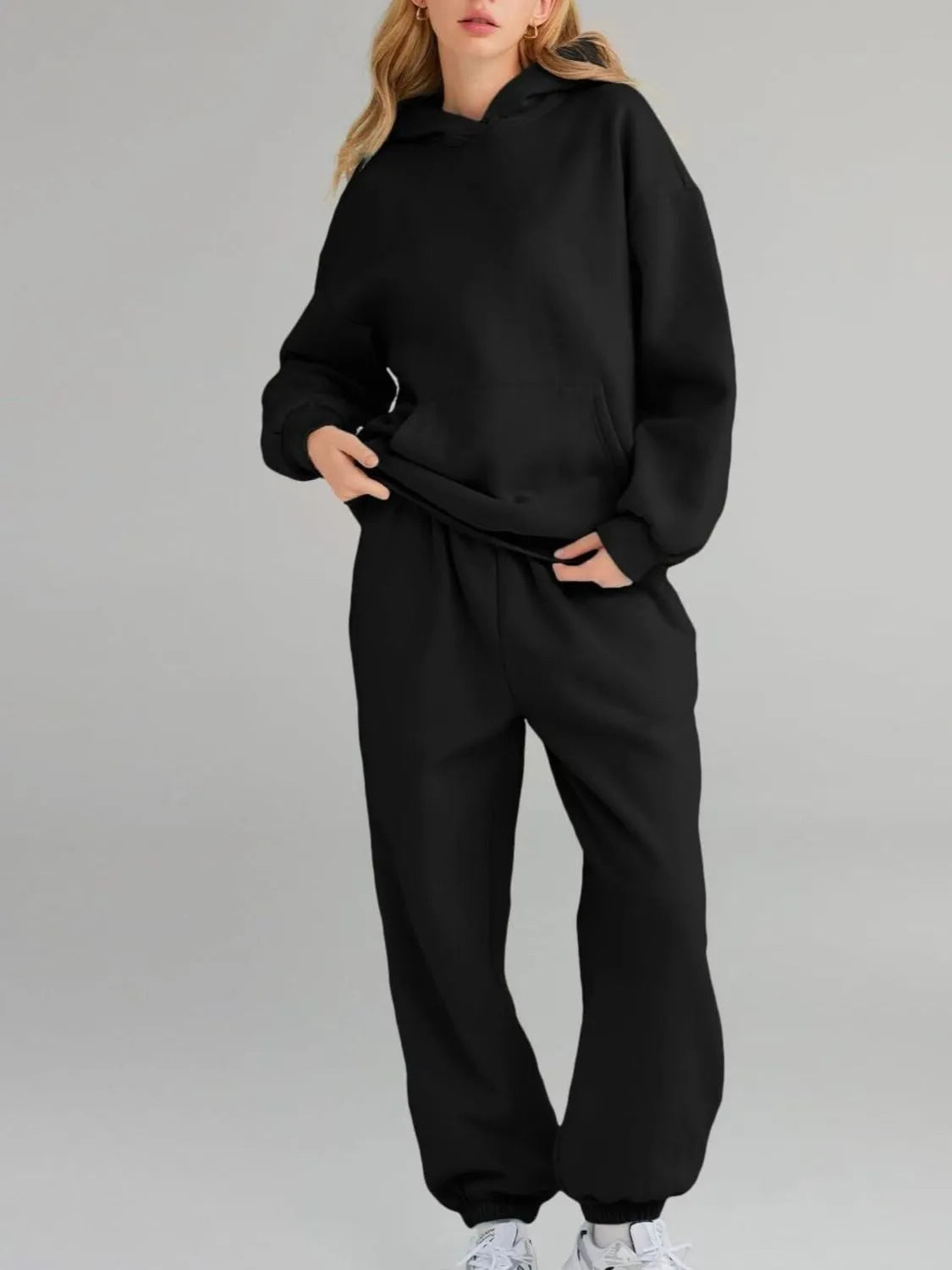 Hazel Blues® | Kangaroo Pocket Hoodie and Joggers Set