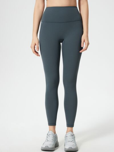 Hazel Blues® |  Millennia Wide Waistband Active Leggings