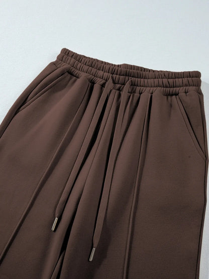 Hazel Blues® |  Collared Sweatshirt and High Waist Pants Active Set