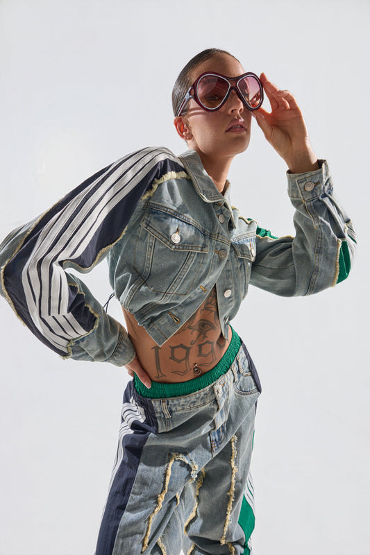 ALL AROUND THE WORLD DENIM JACKET