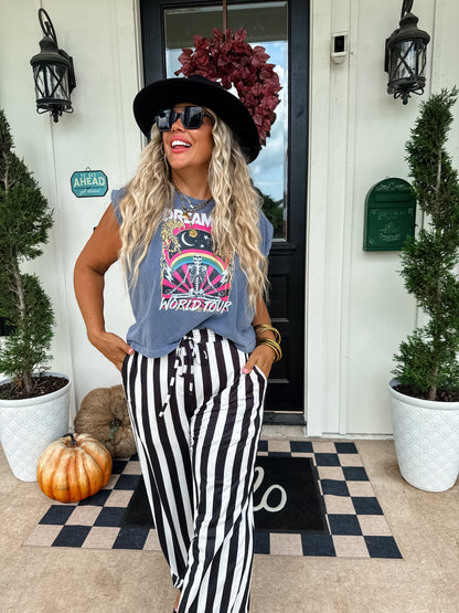 Hazel Blues® |  VERTICAL VIBES STRIPE PANTS