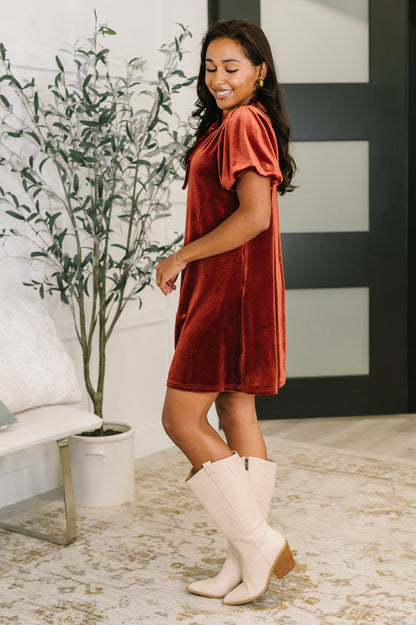 Hazel Blues® |  Damsel in This Velvet Dress