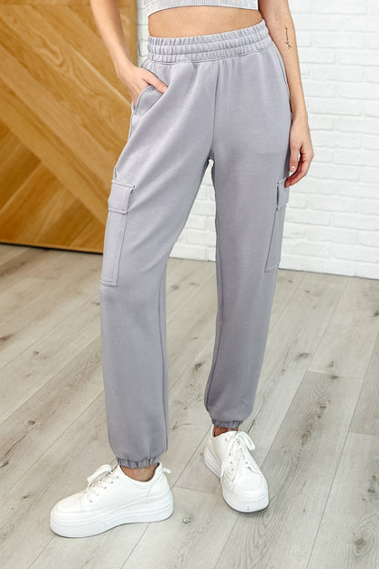 Hazel Blues® |  Jog and Snog Joggers in Mystic Grey