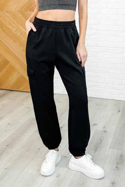 Hazel Blues® |  Jog and Snog Joggers in Black