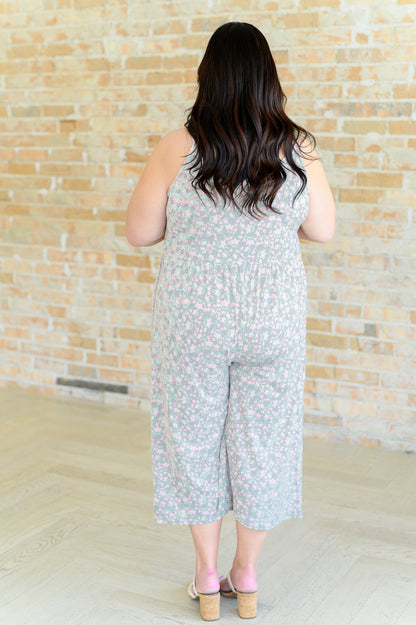 Hazel Blues® |  Lucky In Love Floral Jumpsuit
