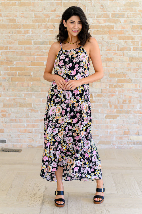 Hazel Blues® |  Sunny Side of Life Halter Top Dress