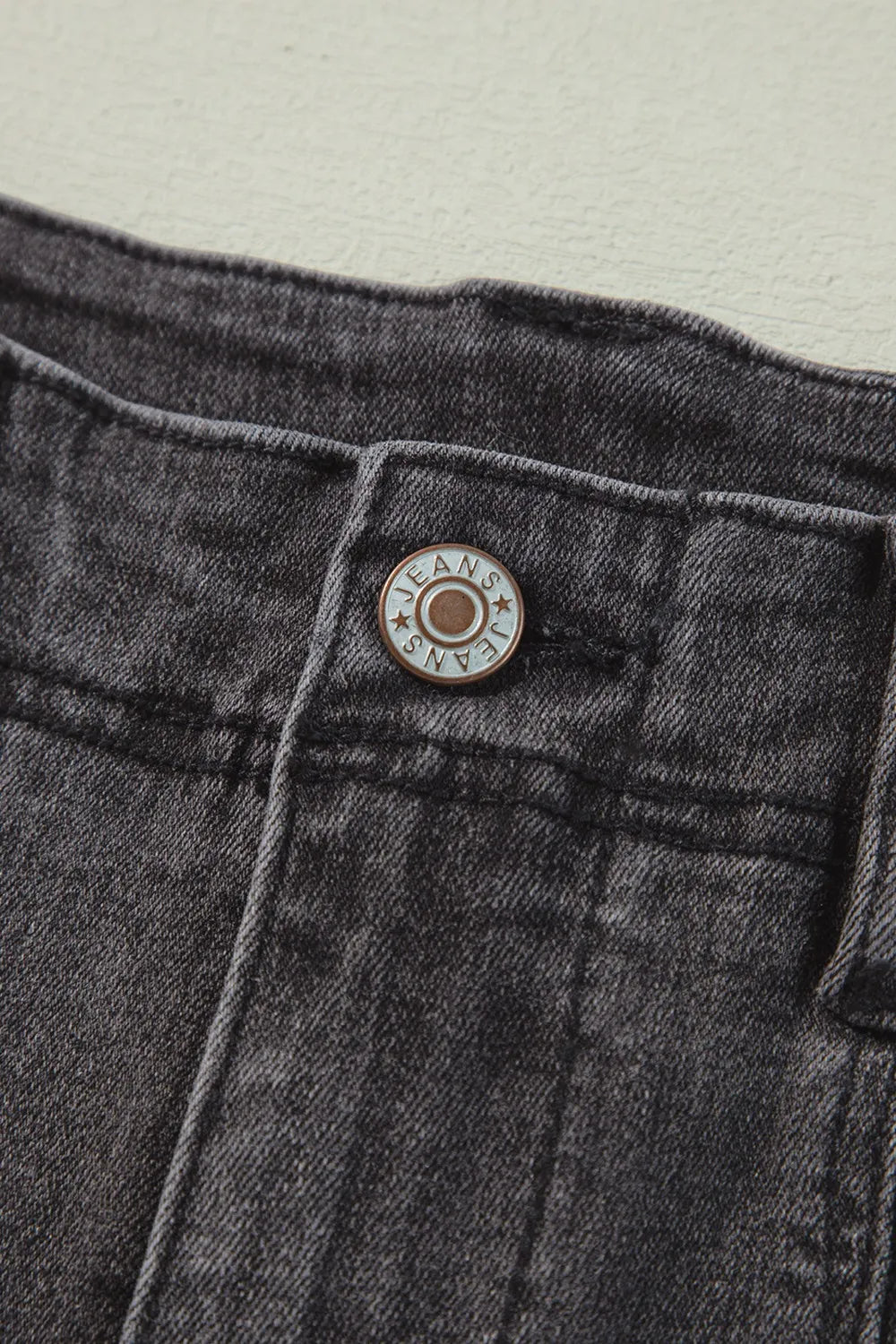 Hazel Blues® |  High-Waisted Wide-Leg Vintage Wash Jeans