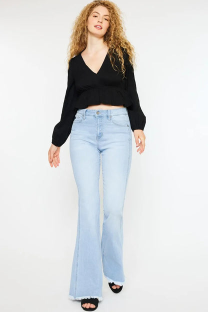 Hazel Blues® |  Kancan High Rise Curvy Flare Jeans