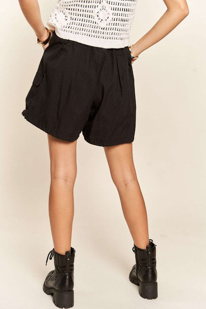 Hazel Blues® |  ADORA Drawstring Shorts with Pockets
