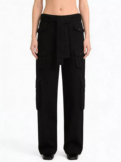 Hazel Blues® |  Wide Leg Cargo Jeans
