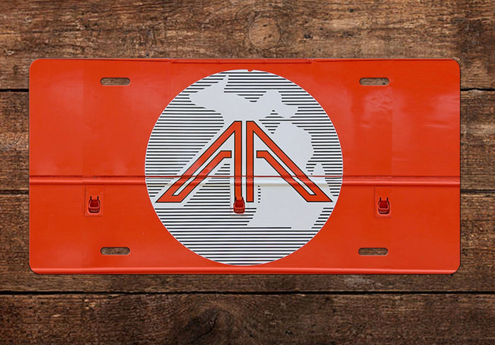 Ann Arbor Locomotive Railroad License Plate
